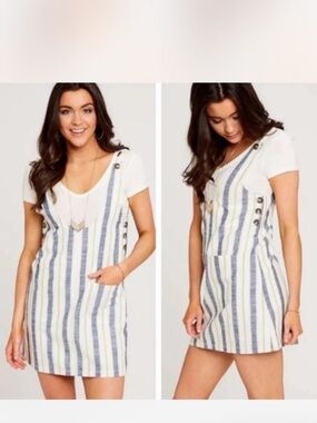 Altar’d State Kiara Jumper Dress small